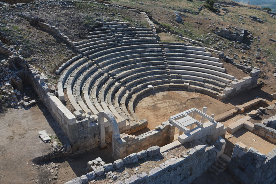 Θέατρο Πλευρώνας μετά την ολοκλήρωση των εργασιών