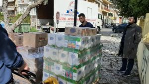 Προσφορά τροφίμων στην ΚΟΙΠΑ του Δήμου ΑΓΡΙΝΙΟΥ