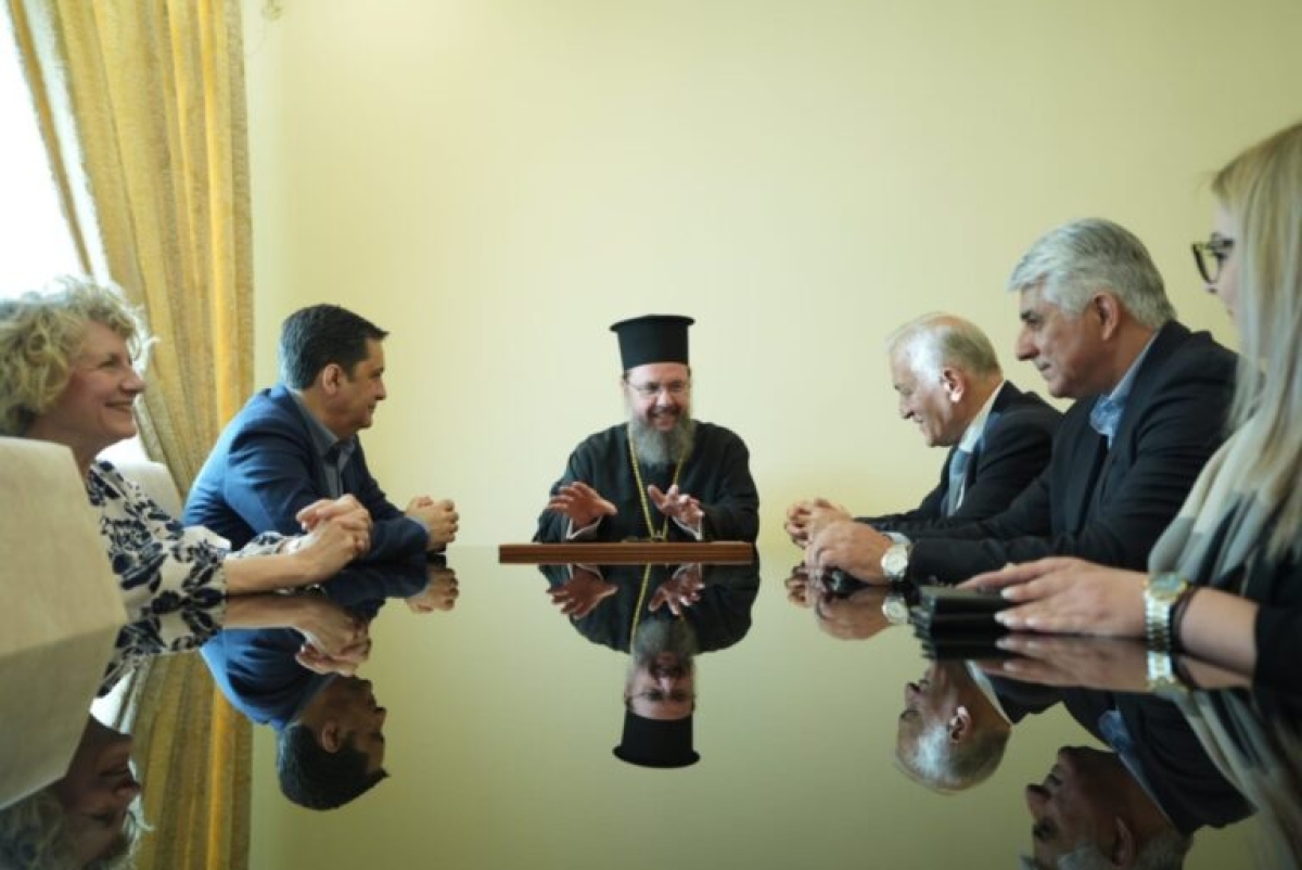 Επισκέφθηκε τον Δαμασκηνό με Παπαναστασίου ο πρόεδρος της ΚΕΔΕ