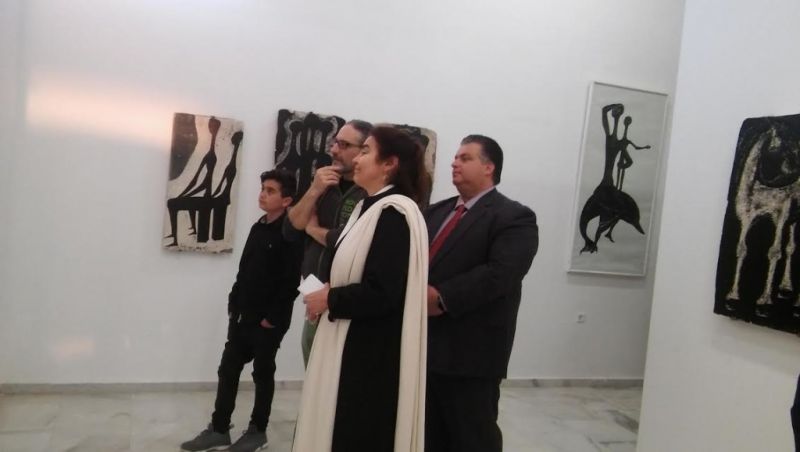 Η Υπουργός Πολιτισμού στο Κέντρο Χαρακτικών Τεχνών Μουσείο Βάσως Κατράκη στο Αιτωλικό