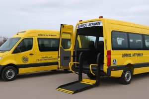 Νέα λεωφορεία για τις κοινωνικές δομές του Δήμου Αγρινίου