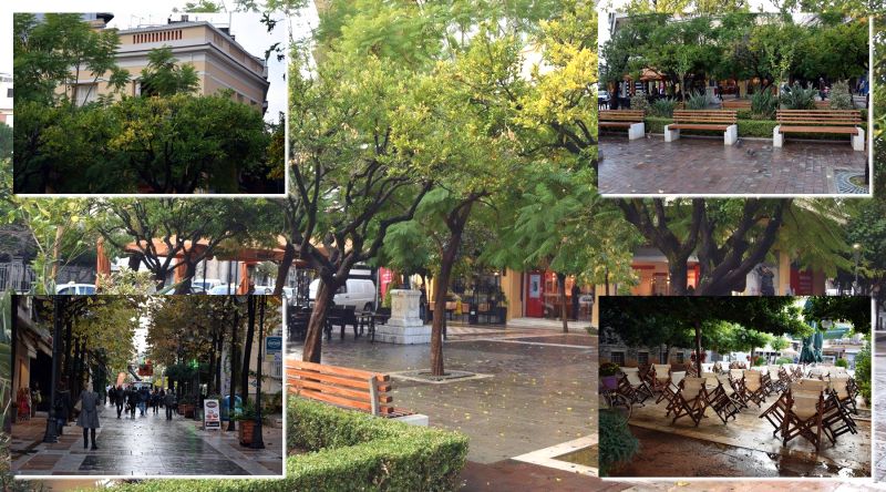 Η μελαγχολική ομορφιά του φθινοπώρου στο Αγρίνιο μετά την βροχή (φωτο)