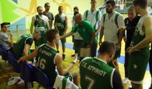 Γ’ Εθνική Μπάσκετ: Νίκη για την Γ.Ε. Αγρινίου άνευ αγώνος επί της Πτολεμαΐδας