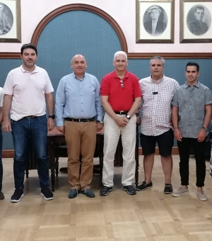 Συνάντηση Φ. Ζαΐμη με Δήμαρχο Ναυπάκτου για το πανευρωπαϊκό πρωτάθλημα kitesurf