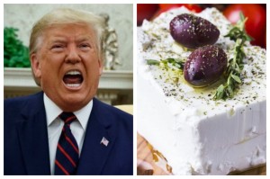 Ο Τραμπ κήρυξε πόλεμο στη φέτα – Εκστρατεία εξαγωγής «fake τυριών» από τις ΗΠΑ