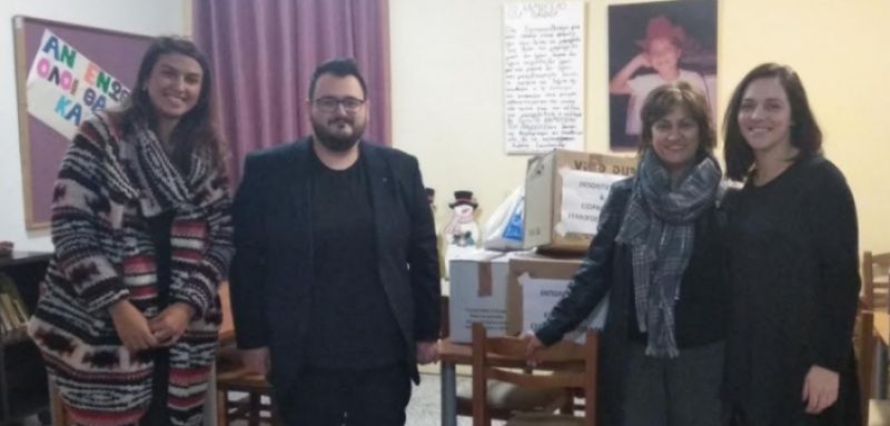 Επίσκεψη Εκπολιτιστικού και Εξωραϊστικού Συλλόγου Σαργιάδας στο Χαμόγελο του Παιδιού
