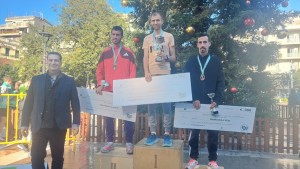 Οι απονομές των αθλητών του 17ου ημιμαραθωνίου και των 5χλμ και οι δηλώσεις