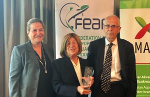Βραβείο Αριστείας από τη Συνομοσπονδία Ευρωπαίων Παραγωγών Υδατοκαλλιέργειας (FEAP) στην κα Νάνσυ Παντελεημονίτου