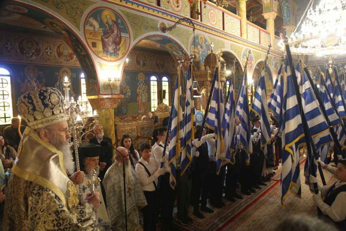 Ο εορτασμός της 25ης Μαρτίου στην Ναύπακτο (φωτο)