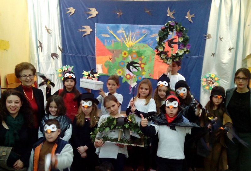 «Χελιδονίσματα» στο 8ο Δημοτικό (φωτό-βίντεο)