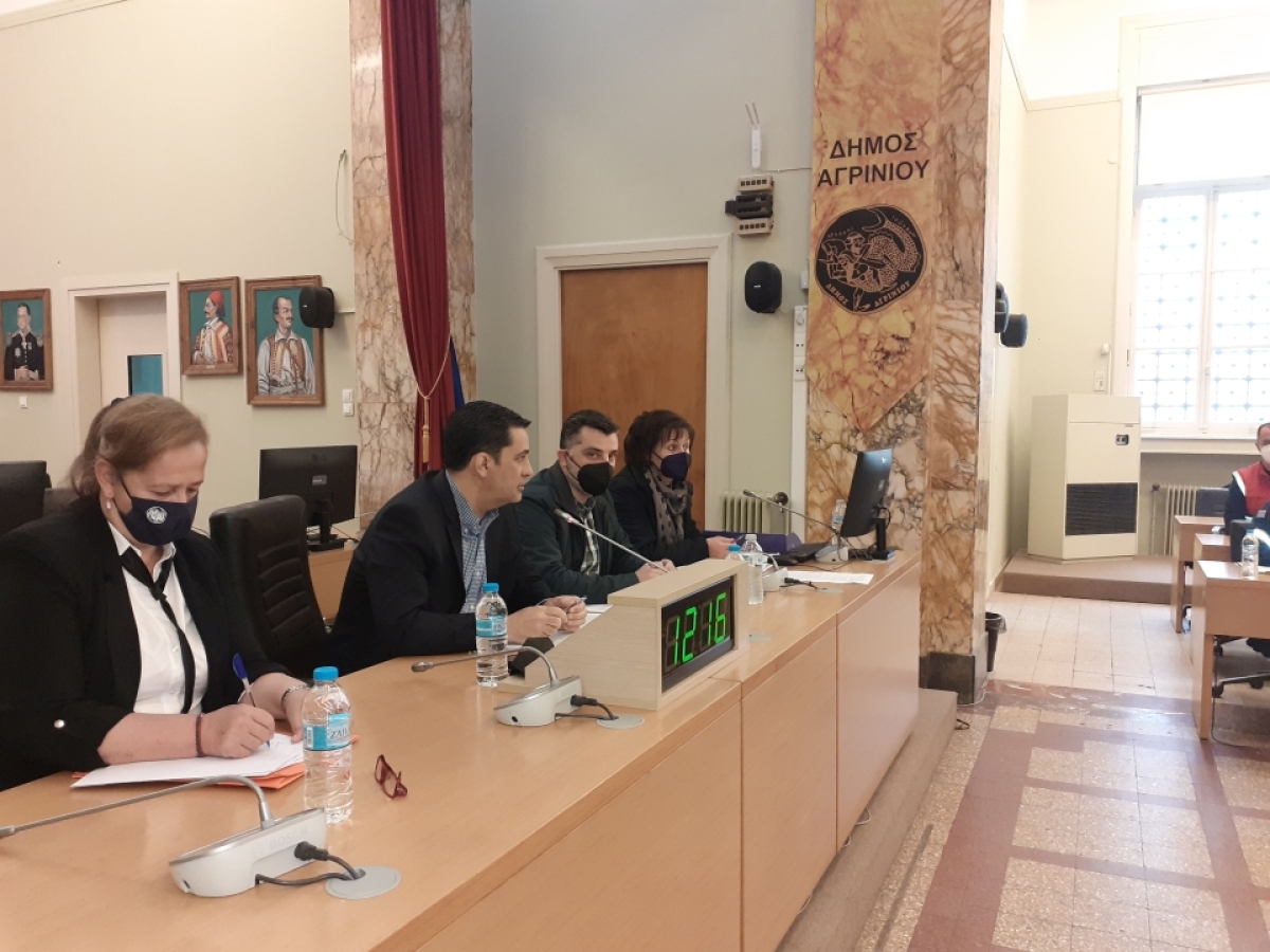 Προετοιμασία για τη νέα αντιπυρική περίοδο απο το Συντονιστικό Τοπικό Όργανο Πολιτικής Προστασίας  του Δήμου Αγρινίου
