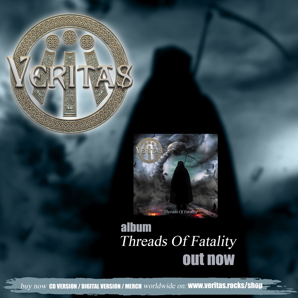 VERITAS – single “Love and Burn” από το άλμπουμ “Threads of Fatality”