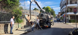 Πραγματοποιείται καθαρισμός των φρεατίων στον Δήμο Αγρινίου