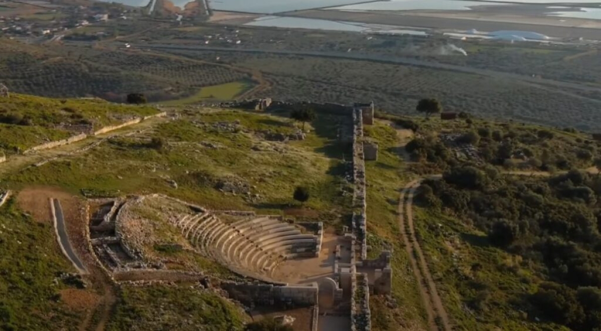 Μία εναέρια ξενάγηση στην Αρχαία Πλευρώνα (βίντεο)