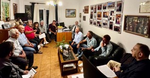 Συνάντηση Υφυπουργών Αγροτική Ανάπτυξης Χρ. Κέλλα και Ναυτιλίας Στεφ. Γκίκα στην Κέρκυρα με εκπροσώπους του Πανελλήνιου Δικτύου Παράκτιων Αλιευτικών Συλλόγων