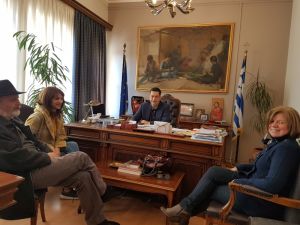 Αγρίνιο: Συνάντηση Γ. Παπαναστασίου με μέλη της ΔΡΩ-Κίνηση Πολιτών σχετικά με το έθιμο των Χαλκουνιών