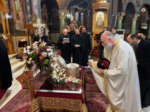 Το Αγρίνιο υποδέχτηκε την Τίμια Κάρα του τοπικού Αγίου Καλλινίκου (video-φωτο)