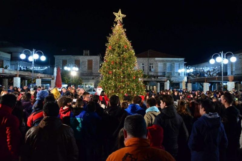 Εορταστική ατμόσφαιρα στο Θέρμο