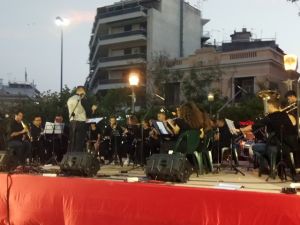 Συναυλία του Μουσικού Σχολείου στην πλατεία του Αγρινίου χθές