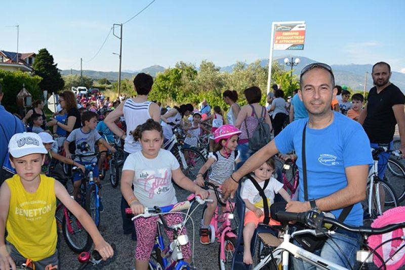 Με επιτυχία η 6η ποδηλατοδρομία σχολικών συλλόγων στο Παναιτώλιο