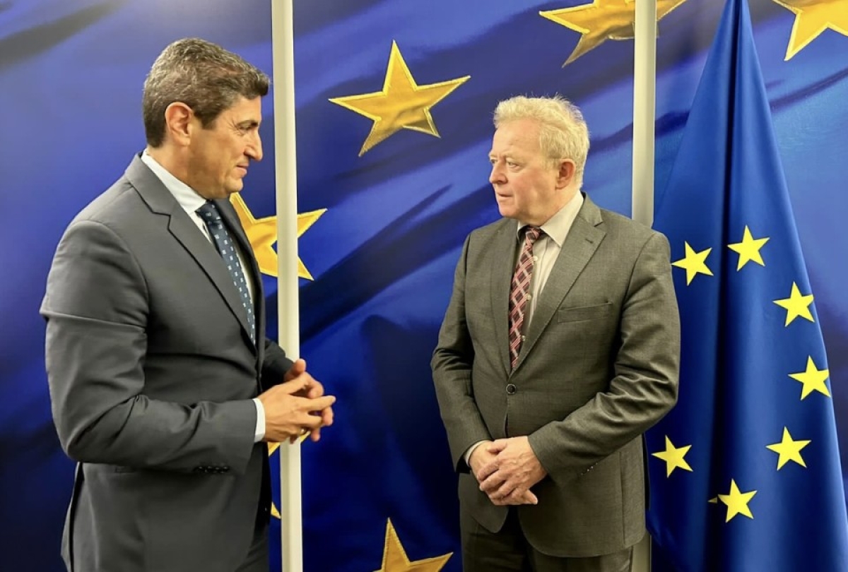 Συνάντηση ΥπΑΑΤ, Λευτέρη Αυγενάκη με τον Ευρωπαίο Επίτροπο Γεωργίας