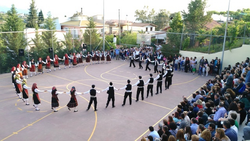 Χορευτικές εκδηλώσεις στα Δυο Ρέματα  για τον εορτασμό του Πολιούχου Αγ. Χριστοφόρου (φωτο)
