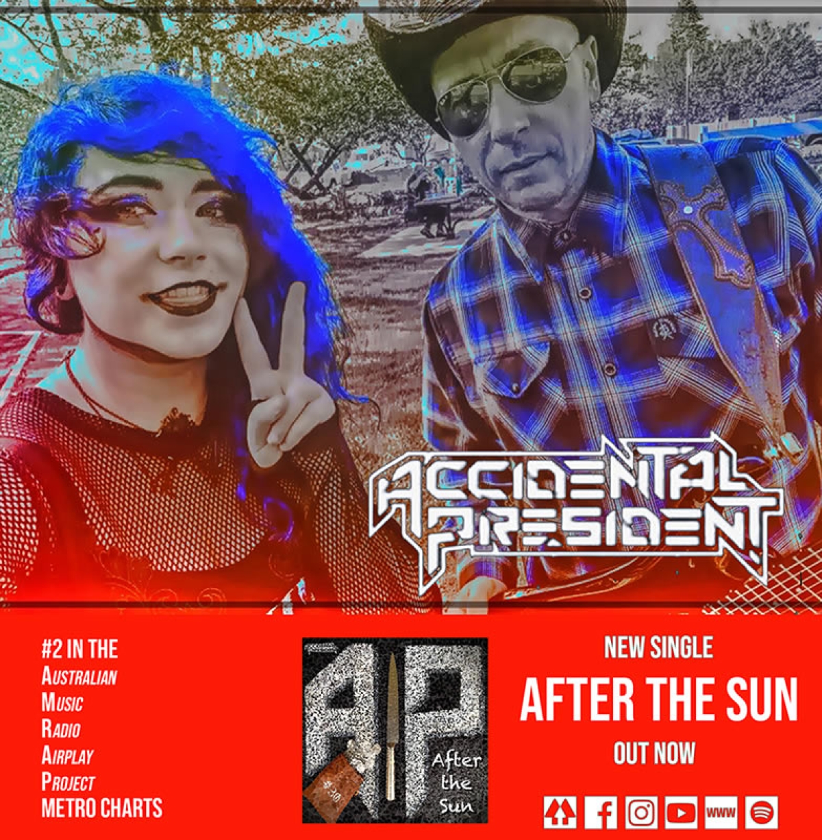ACCIDENTAL PRESIDENT – single “After The Sun” από το επερχόμενο άλμπουμ “Was it meant to be this way?”