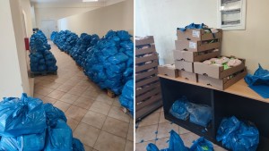 Πραγματοποιήθηκε διανομή τροφίμων απο το Κοινωνικό Παντοπωλείο Αγρινίου