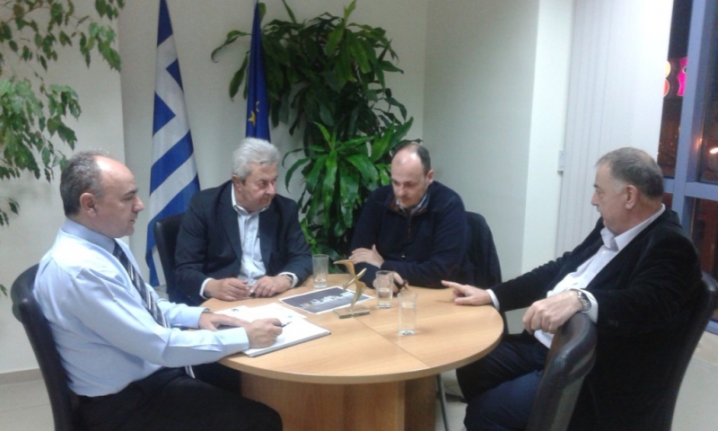 Συνάντηση Αντιπεριφερειάρχη Αγγελόπουλου με τους προέδρους των Επιμελητηρίων της Περιφέρειας