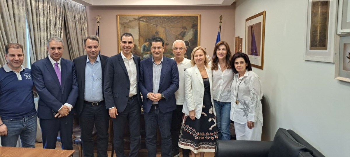 Με τον Υφυπουργό Υγείας Μάριο Θεμιστοκλέους συναντήθηκε ο Δήμαρχος Αγρινίου Γιώργος Παπαναστασίου, στο πλαίσιο  προγραμματισμένης επίσκεψης στην περιοχή.
