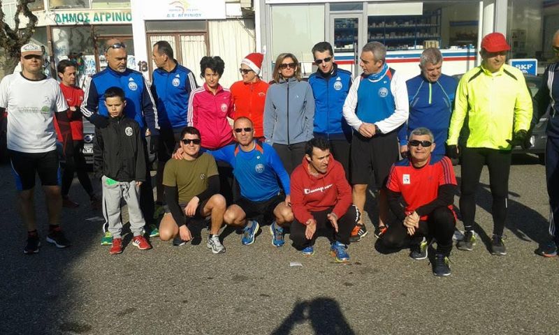 Πρωτοχρονιάτικο τρέξιμο μέσα στο Αγρίνιο και ευχές από τον Σύλλογο Δρομέων Υγείας