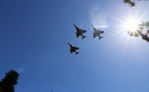 Μεσολόγγι: Η Πολεμική Αεροπορία με εντυπωσιακές διελεύσεις F-16 τίμησε τους αθάνατους πεσόντες της Εξόδου
