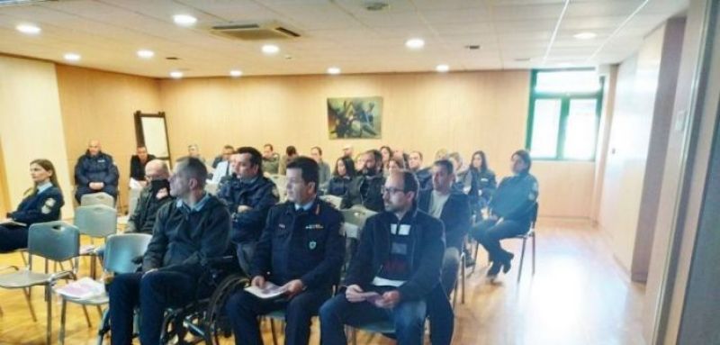 Αγρίνιο: Ημερίδα ενημέρωσης στην Αστυνομία για τα μεταδιδόμενα νοσήματα