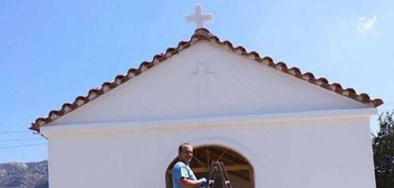 Δεν ξέχασαν την Μαρία – Έφτιαξαν εκκλησάκι στο Ρίβιο Ξηρομέρου (ΔΕΙΤΕ ΦΩΤΟ)