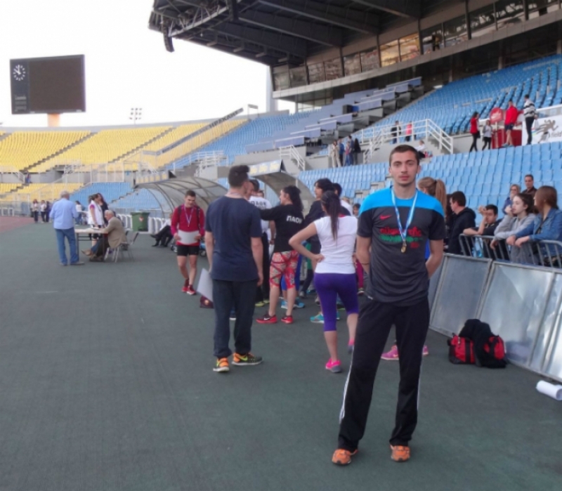 Διάκριση για τον αγρινιώτη αθλητή Κ.Σαράκη στο Διασυλλογικό Πρωτάθλημα Αντρων/Γυναικών