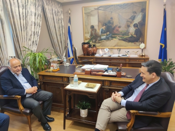 Ο Δήμαρχος Αγρινίου συναντήθηκε με τον υποψήφιο Ευρωβουλευτή της ΝΔ Δημήτρη Τσιόδρα