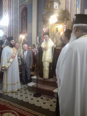 Ο εορτασμός του Ιερού Ναού Αγίου Γεωργίου Ματαράγκας (εικόνες)