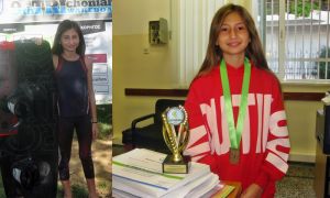 Στο σχολείο της αφιερώνει η Σίσσυ Γιγκλά το χρυσό μετάλλιο που κέρδισε στο &quot;9th Trichonian Wakeboard Cup 2018&quot;