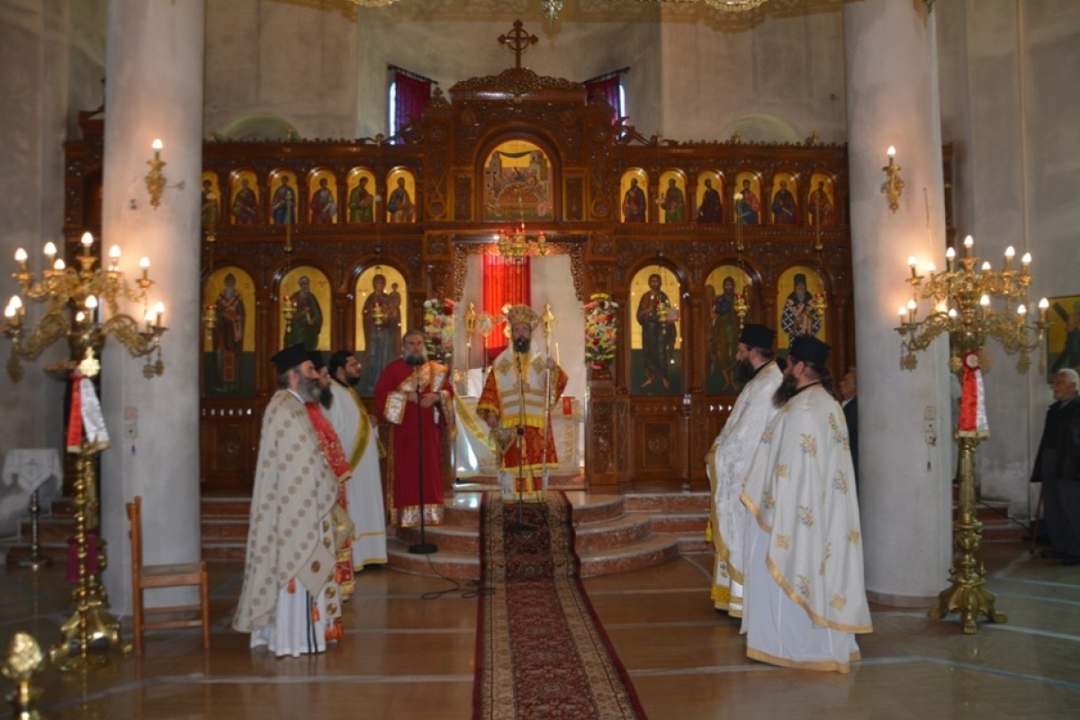 Αιτωλίας και Ακαρνανίας Δαμασκηνός - Χειροτονία διακόνου στο Λεσίνι Μεσολογγίου