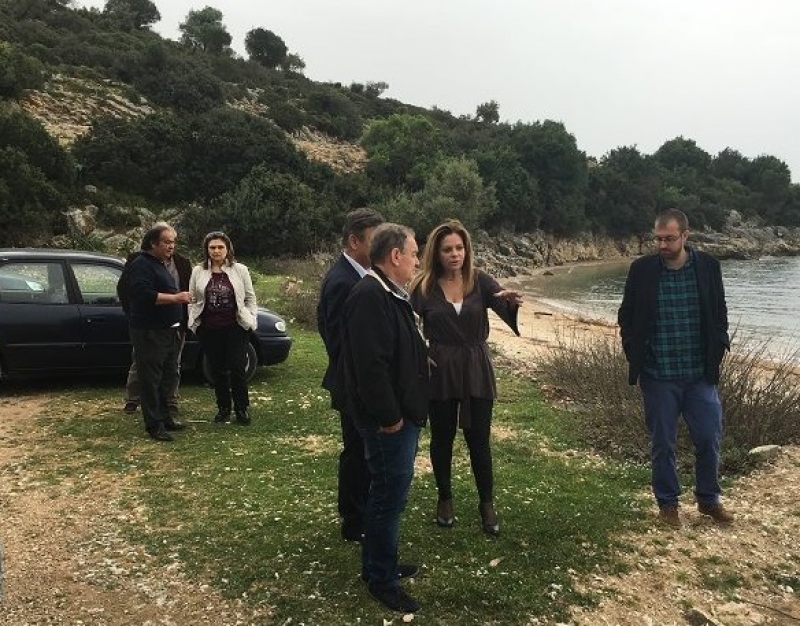 Ξεκινά η ασφαλτόστρωση του παραλιακού δρόμου της Πλαγιάς