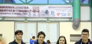 Δεύτερη θέση στο Πανελλήνιο Μαθητικό Πρωτάθλημα Σκακιού για το 2o ΓΕΛ Ναυπάκτου