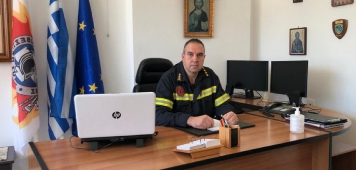 Χαραλάμπης Παλουκτσόγλου: Ο νέος Διοικητής των Πυροσβεστικών Υπηρεσιών Αιτωλοακαρνανίας