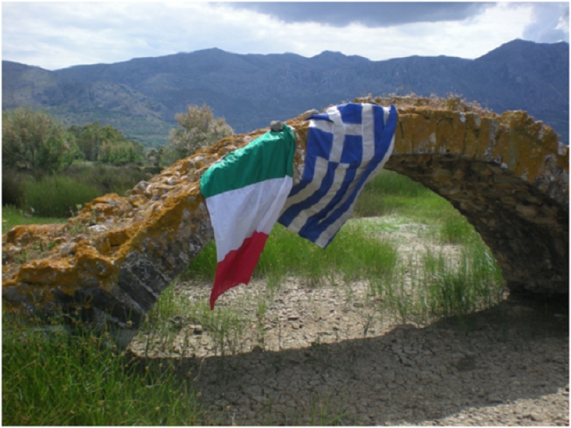 Το γεφύρι την Πογωνιάς και οι Ιταλοί Γαριβαλδινοί