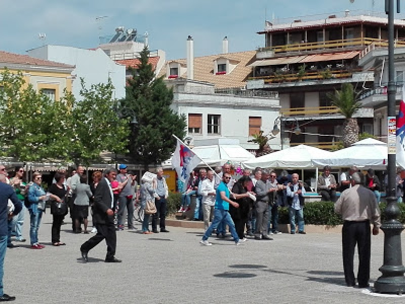 O εορτασμός της Εργατικής Πρωτομαγιάς στο Μεσολόγγι