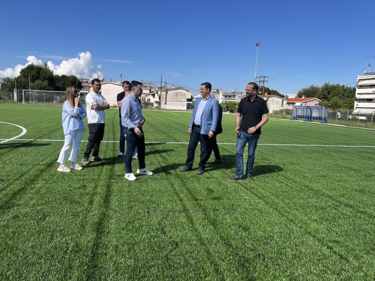 Επίσκεψη του Ν. Φαρμάκη σε έργα που εκτελούνται στο Αγρίνιο με χρηματοδότηση της Περιφέρειας Δυτικής Ελλάδας