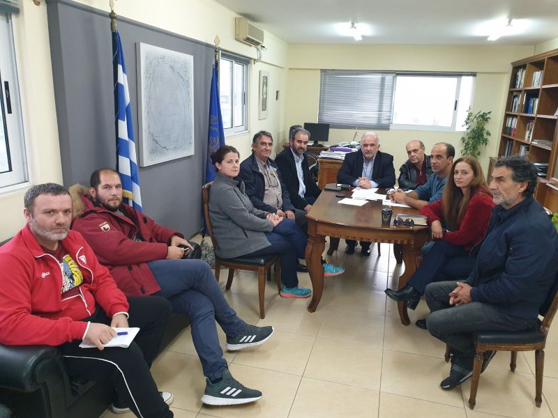 Συνάντηση του Δημάρχου Κώστα Λύρου με μέλη συλλόγων του Αιτωλικού για την Λιμνοθάλασσα
