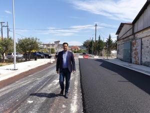 Με εντατικούς ρυθμούς προχωρούν οι εργασίες ανακατασκευής των οδών Αναπαύσεως και Ησιόδου στο Αγρίνιο
