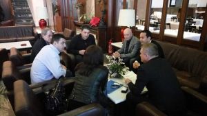 Συνάντηση του Αντιπεριφερειάρχη Κ. Μητρόπουλου με ρουμανική αντιπροσωπεία για αγροτικά θέματα