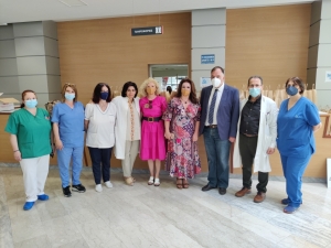 Επίσκεψη της Ακτίνας Εθελοντισμού του Δήμου Αγρινίου στο Νοσοκομείο