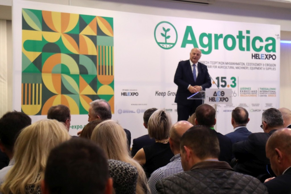 ΥπΑΑΤ Κώστας Τσιάρας από τα εγκαίνια της Agrotica 2026: Η στήριξη του πρωτογενούς τομέα αποτελεί πολιτική μας επιλογή